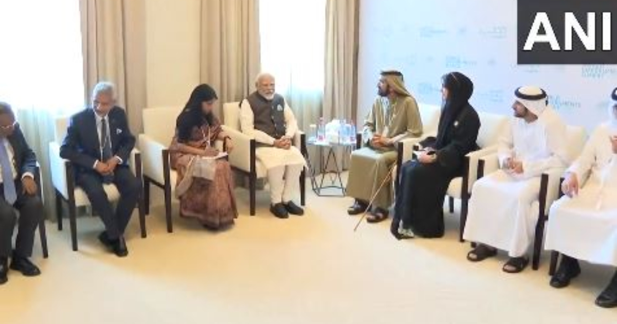 PM Modi holds bilateral meeting with VP and PM of UAE Mohammed bin Rashid